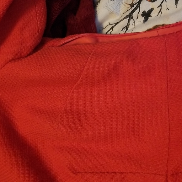 Boden Mandarin Orange/Red Dress - Picture 5 of 6